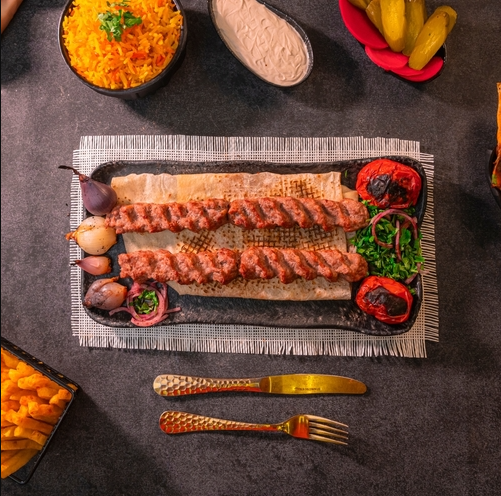 Kofta Kebab Platter